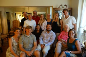 Family reunion--Halina Bereday's grandchildren and great grandchildren
