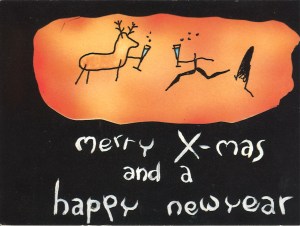 A postcard I found in Poland and sent home, probably in 1991.