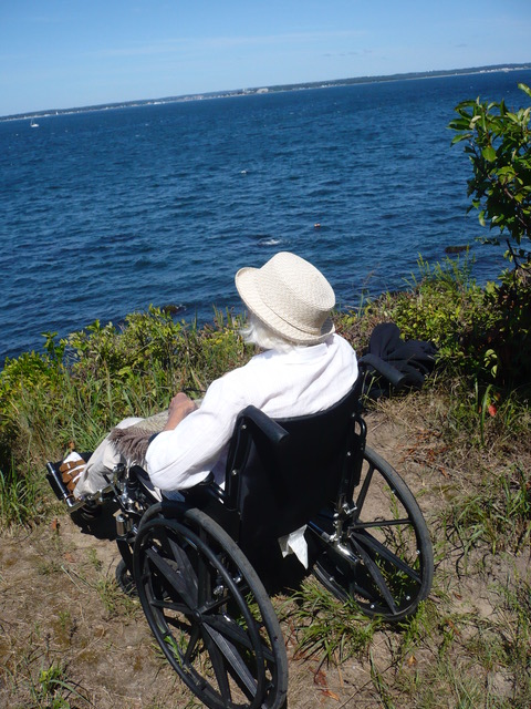 My Aunt Maria at Hawk's Nest Point