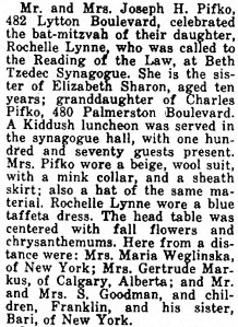 1963CanadianJewishReviewBatMizvah